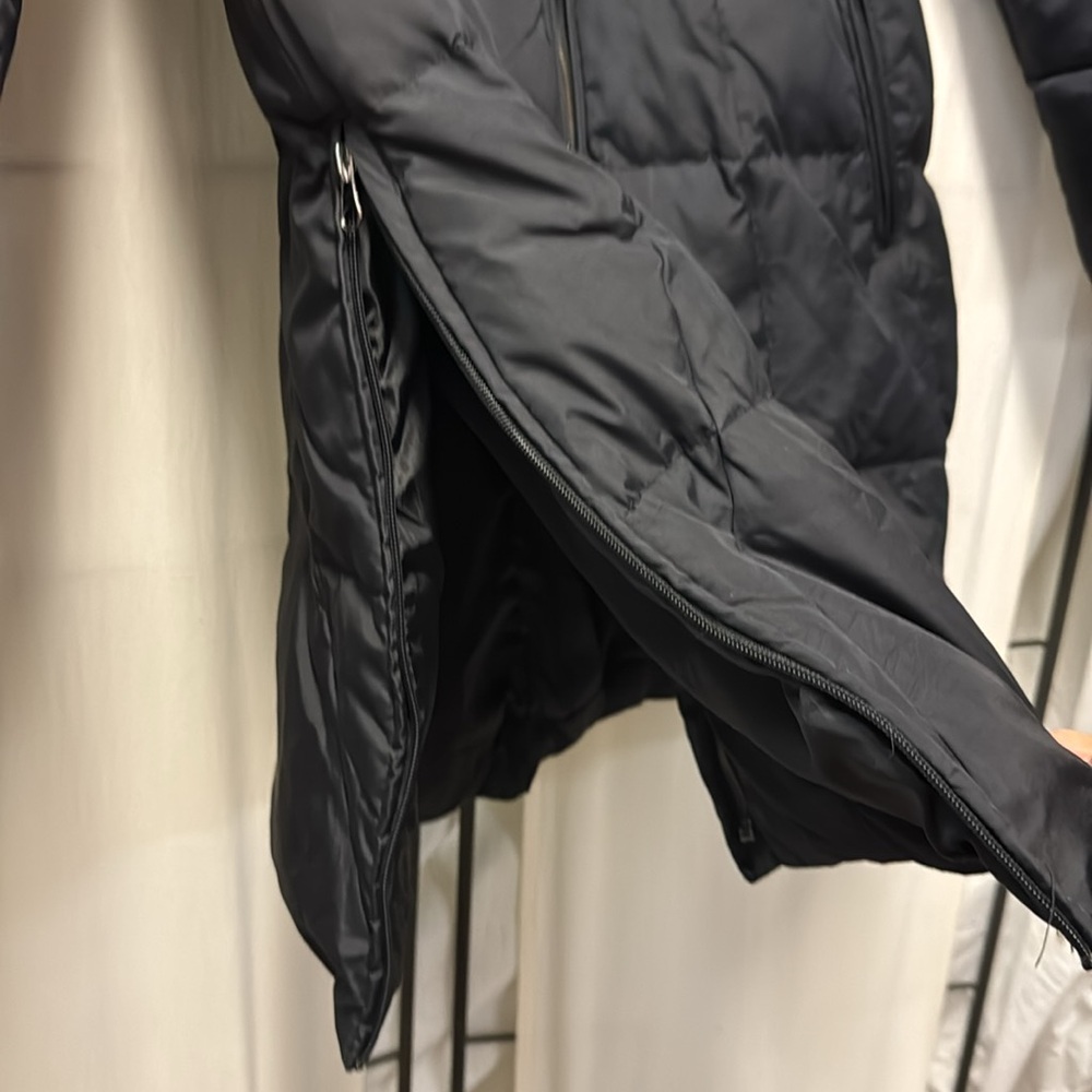 Ann Klein puffer long coat - Picture 3 of 8